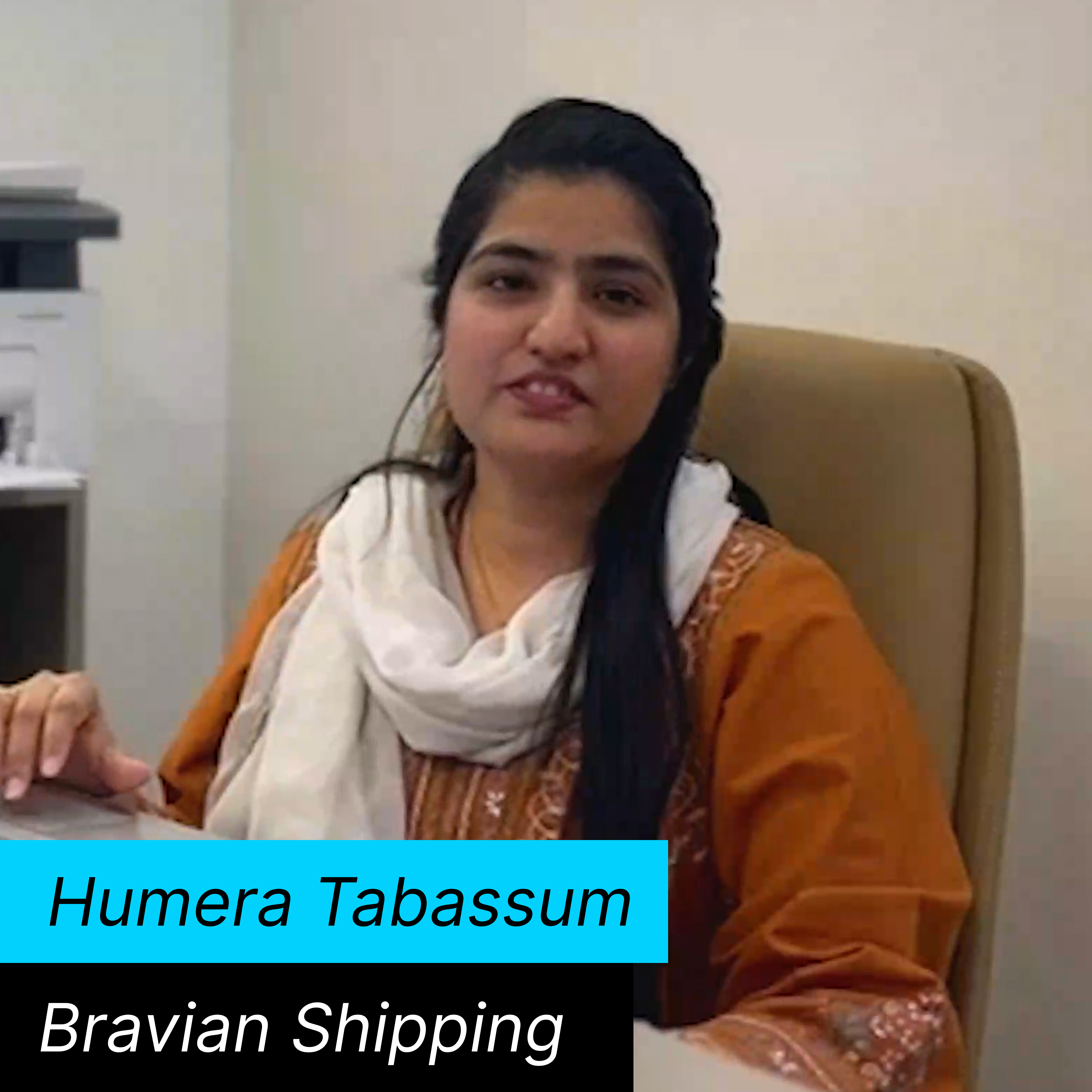 Bravian Shipping video testimonial